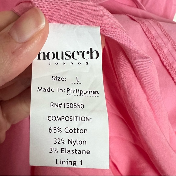 NWT House of CB French Pink Midi Tiered Elia Sundress - Picture 6 of 11